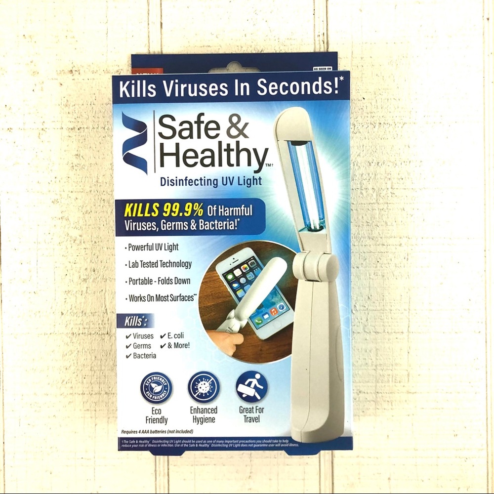 Safe & Healthy Disinfecting UV Light As Seen On TV NEW